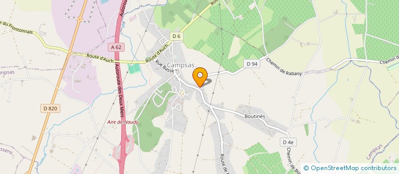 localisation de l'entreprise MADAME INES GASPAROTTO  MONTAUBAN