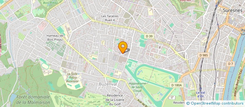 localisation de l'entreprise MADAME INES GHARNAOUT à RUEIL-MALMAISON