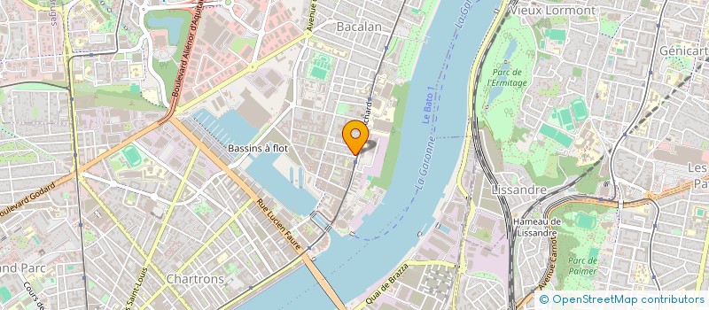 localisation de l'entreprise MADAME INES GOMEZ QUILES  BORDEAUX