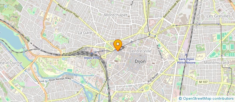 localisation de l'entreprise MADAME INES GOUDOT à DIJON
