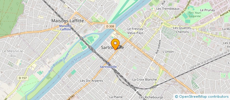 localisation de l'entreprise MADAME INES GOUGAM  COURBEVOIE