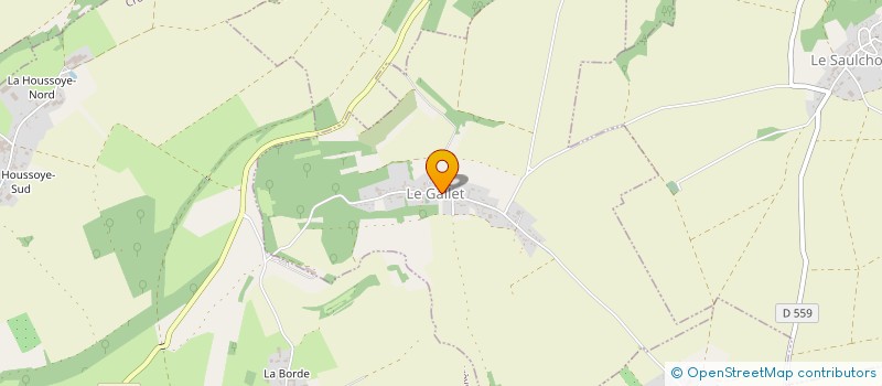 localisation de l'entreprise MADAME INES GOUGE-ISEBE  LE GALLET