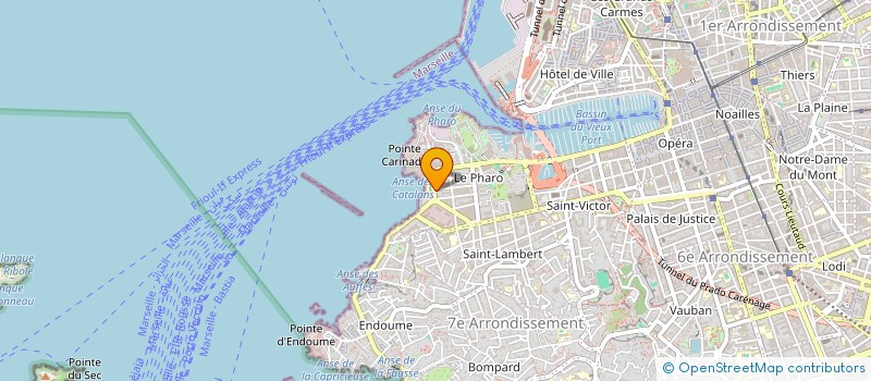 localisation de l'entreprise MADAME INES GRAWITZ à MARSEILLE