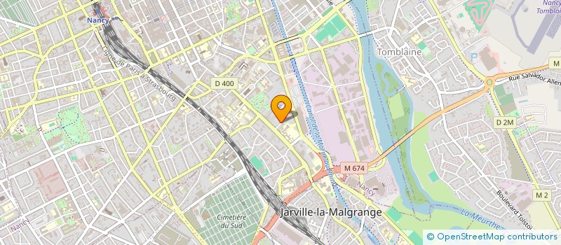 localisation de l'entreprise MADAME INES GUERBER  NANCY