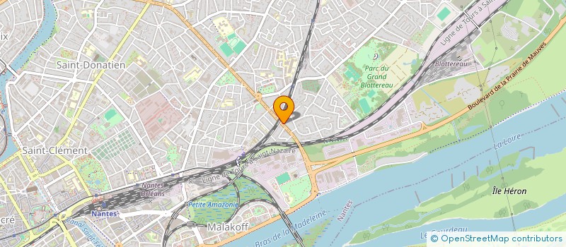 localisation de l'entreprise MADAME INES GUILLOU  LES SORINIERES