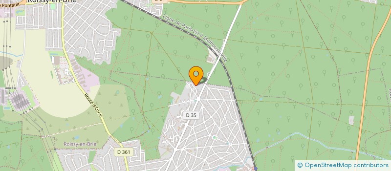 localisation de l'entreprise MADAME INES GUIZANI  OZOIR-LA-FERRIERE