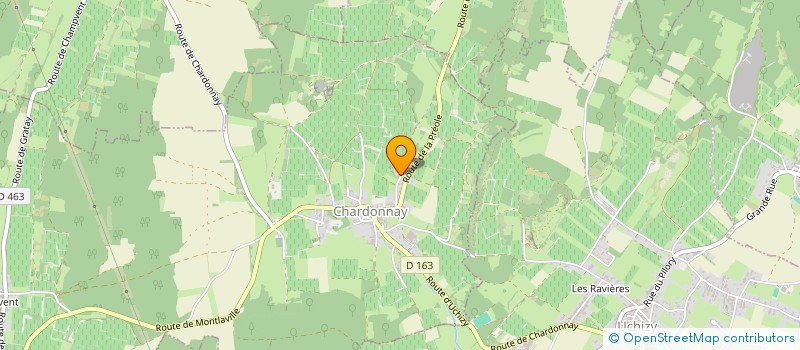 localisation de l'entreprise MADAME INES GUYONNET  CHARDONNAY