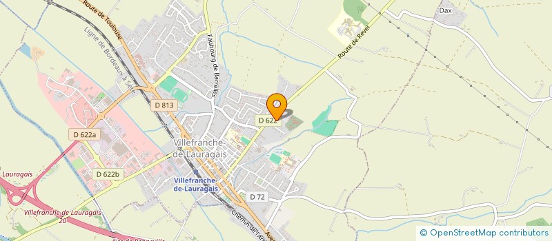 localisation de l'entreprise MADAME INES HABAY  AVIGNONET-LAURAGAIS
