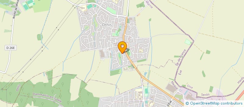 localisation de l'entreprise MADAME INES HAKKOU  OTHIS