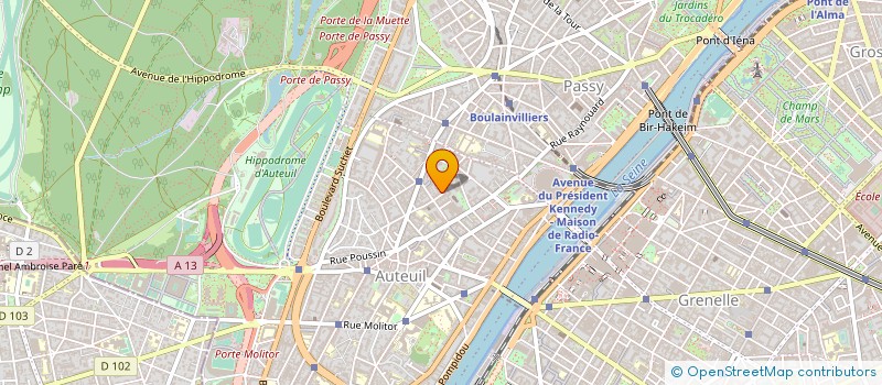 localisation de l'entreprise MADAME INES HAMDAOUI  PARIS