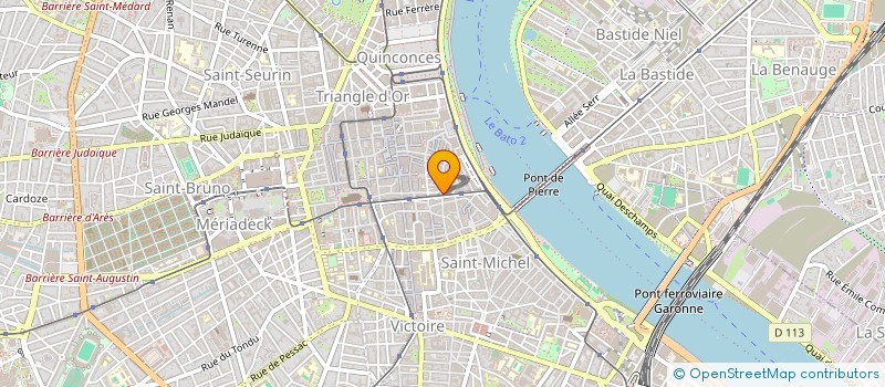 localisation de l'entreprise MADAME INES HAMMAMI  BORDEAUX