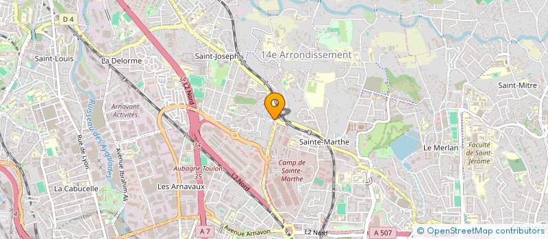 localisation de l'entreprise MADAME INES HAOULIA  MARSEILLE