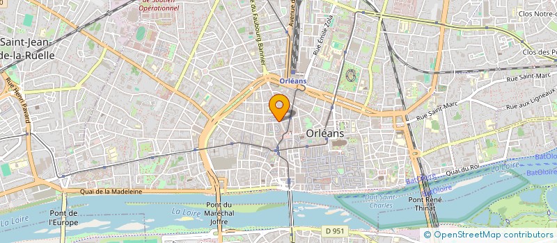 localisation de l'entreprise MADAME INES HARROURI à ORLEANS
