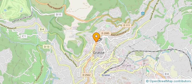 localisation de l'entreprise MADAME INES HENRY  GRASSE