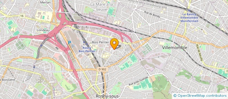 localisation de l'entreprise MADAME INES HORACIO  ROSNY-SOUS-BOIS