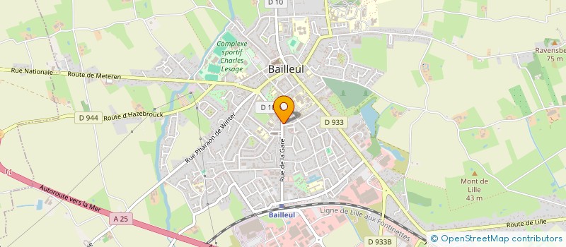 localisation de l'entreprise MADAME INES HOUVENAGHEL à BAILLEUL