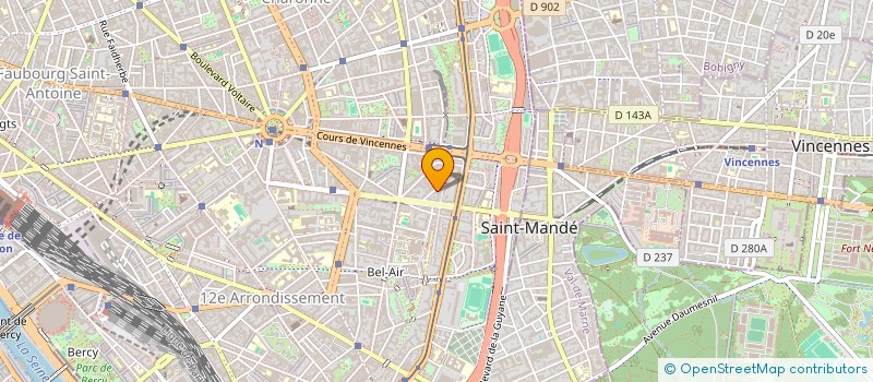 localisation de l'entreprise MADAME INES INES KADRI  PARIS