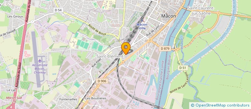 localisation de l'entreprise MADAME INES JACCUSSE  MACON