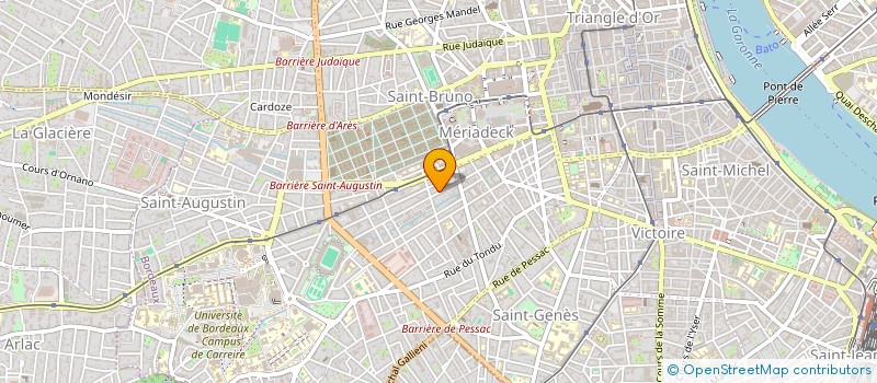 localisation de l'entreprise MADAME INES JEANSON  BORDEAUX