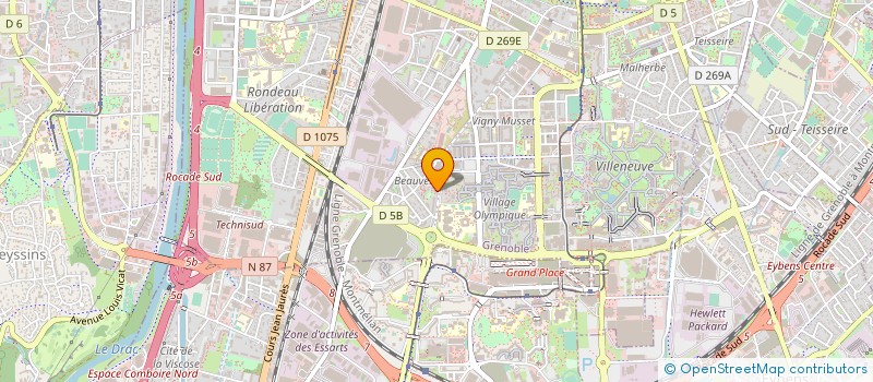 localisation de l'entreprise MADAME INES JEMLI à GRENOBLE