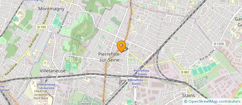 localisation de l'entreprise MADAME INES JEOUABI à PIERREFITTE-SUR-SEINE