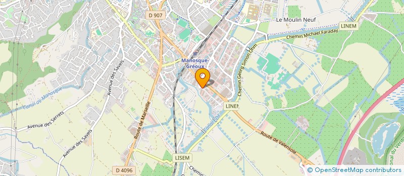 localisation de l'entreprise MADAME INES KADRI à MANOSQUE