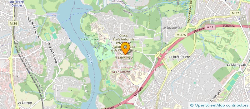 localisation de l'entreprise MADAME INES KASSAMALY à NANTES