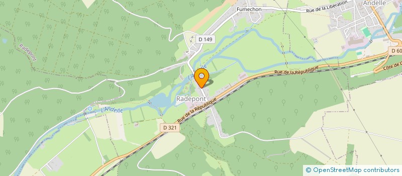 localisation de l'entreprise MADAME INES KAYI  CHARLEVAL