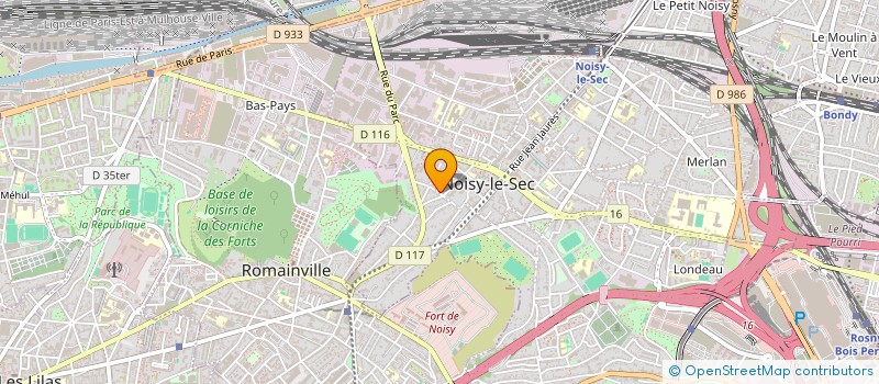 localisation de l'entreprise MADAME INES KHATIRI à NOISY-LE-SEC