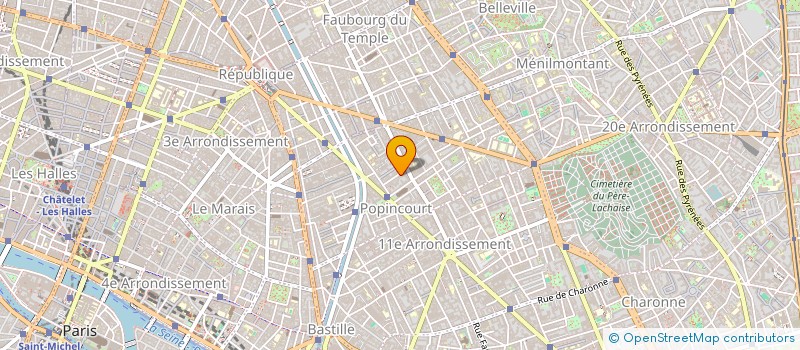 localisation de l'entreprise MADAME INES KOBYLARZ  PARIS