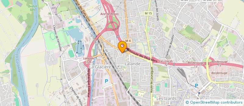 localisation de l'entreprise MADAME INES KOULA  TOULOUSE
