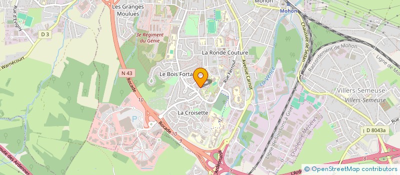localisation de l'entreprise MADAME INES LAAGAL EL BELGHITI à CHARLEVILLE-MEZIERES