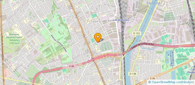 localisation de l'entreprise MADAME INES LACHEB  VITRY-SUR-SEINE