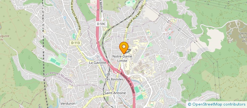localisation de l'entreprise MADAME INES LACROIX à MARSEILLE