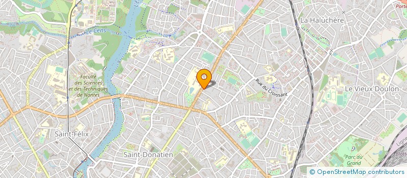localisation de l'entreprise MADAME INES LADHEM à NANTES