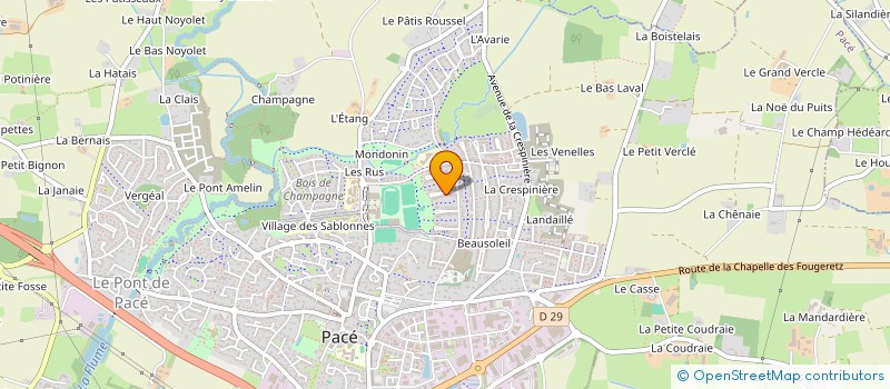 localisation de l'entreprise MADAME INES LAMBARKI  PACE