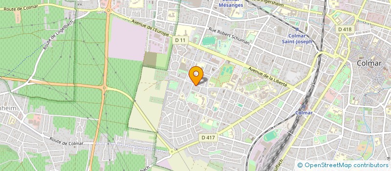 localisation de l'entreprise MADAME INES LAOUIRA  COLMAR