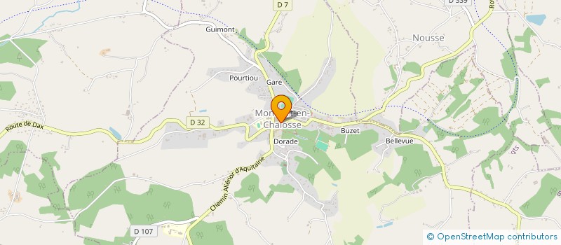 localisation de l'entreprise MADAME INES LAUDOUAR  MONTFORT-EN-CHALOSSE