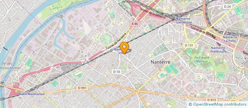 localisation de l'entreprise MADAME INES LE GOFF  NANTERRE