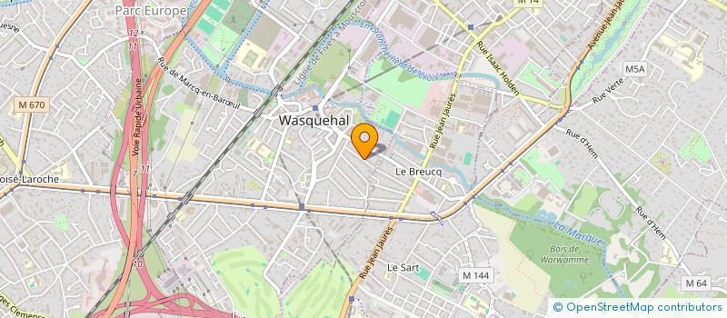 localisation de l'entreprise MADAME INES LELEU  WASQUEHAL