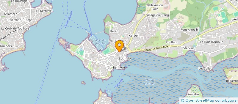 localisation de l'entreprise MADAME INES LETELLIER  PORT-LOUIS