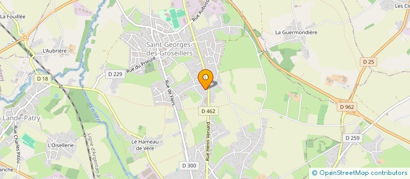 localisation de l'entreprise MADAME INES LETINTURIER LOPEZ à SAINT-GEORGES-DES-GROSEILLERS