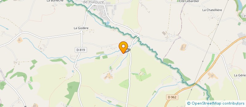 localisation de l'entreprise MADAME INES LETISSIER à SAINT-BOMER-LES-FORGES