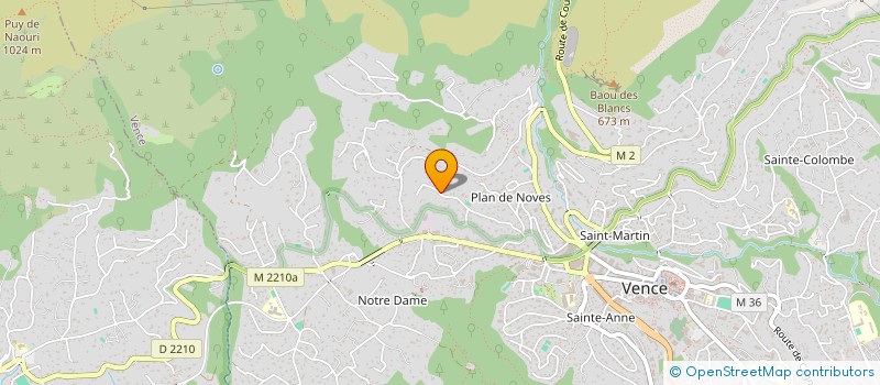 localisation de l'entreprise MADAME INES LOUMAGNE à VENCE