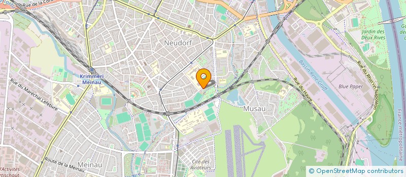 localisation de l'entreprise MADAME INES LOURENCO  STRASBOURG