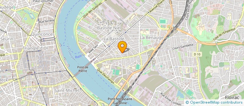 localisation de l'entreprise MADAME INES LOVICHI  BORDEAUX