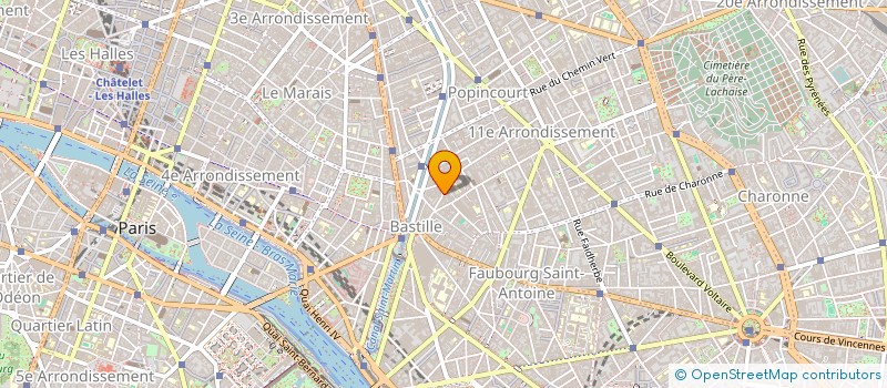 localisation de l'entreprise MADAME INES MAATAR à PARIS