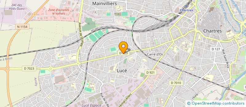 localisation de l'entreprise MADAME INES MALLEK à LUCE