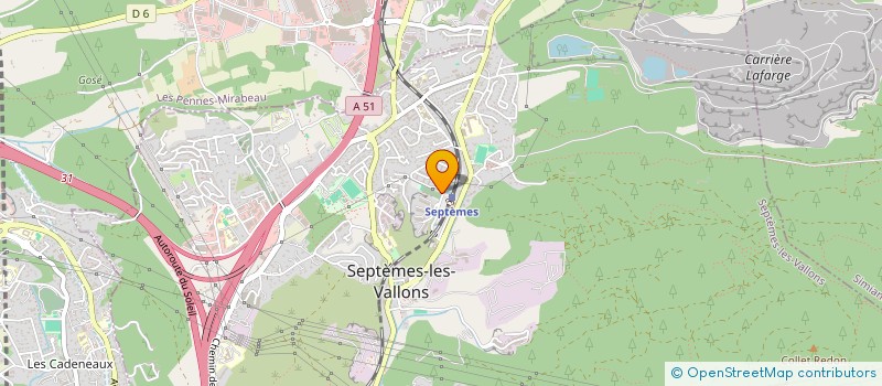 localisation de l'entreprise MADAME INES MANSRI à SEPTEMES-LES-VALLONS