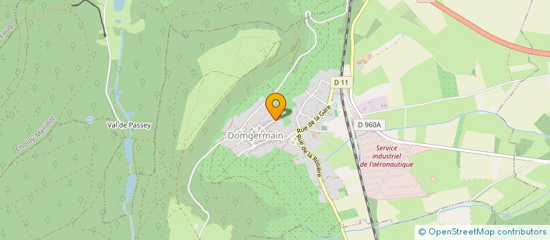 localisation de l'entreprise MADAME INES MARGUET  DOMGERMAIN